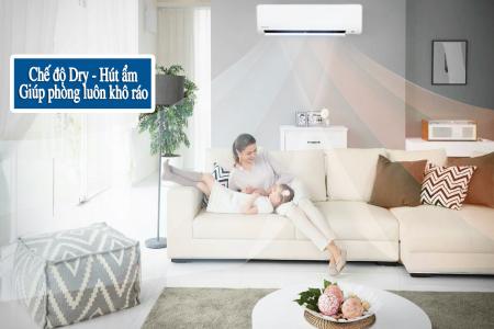 Chế độ hút ẩm điều hòa có tiết kiệm điện không? Cách bật chế độ hút ẩm trên điều hòa